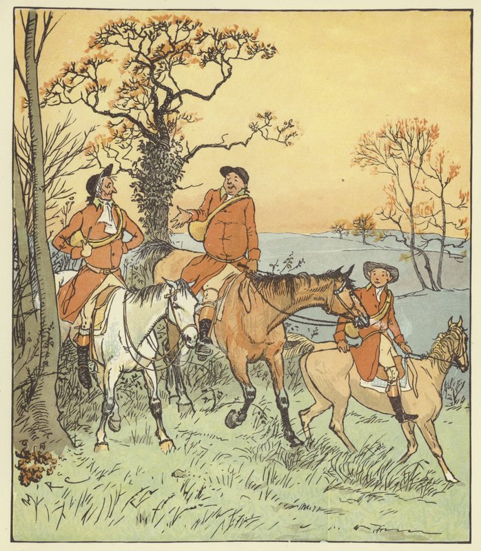 A három vidám vadász alkotó: Randolph Caldecott