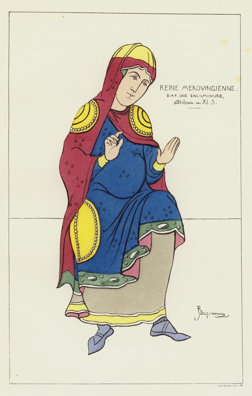 Reine merovingienne alkotó: Raphael Jacquemin