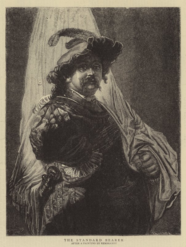 A zászlóvivő alkotó: Rembrandt van Rijn