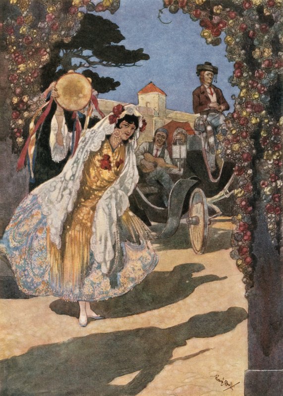 Kit lássak leszállni, mint a kis cigányt! alkotó: René Bull