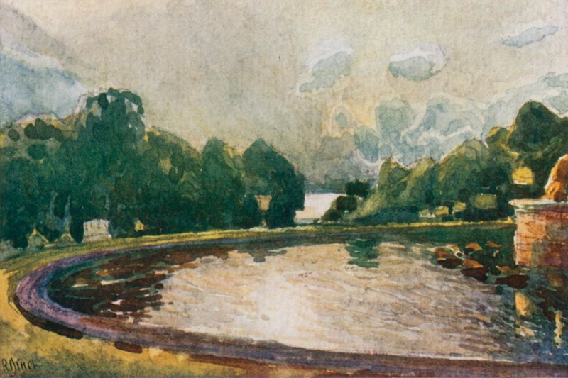 Latona medence, Versailles alkotó: Rene Binet