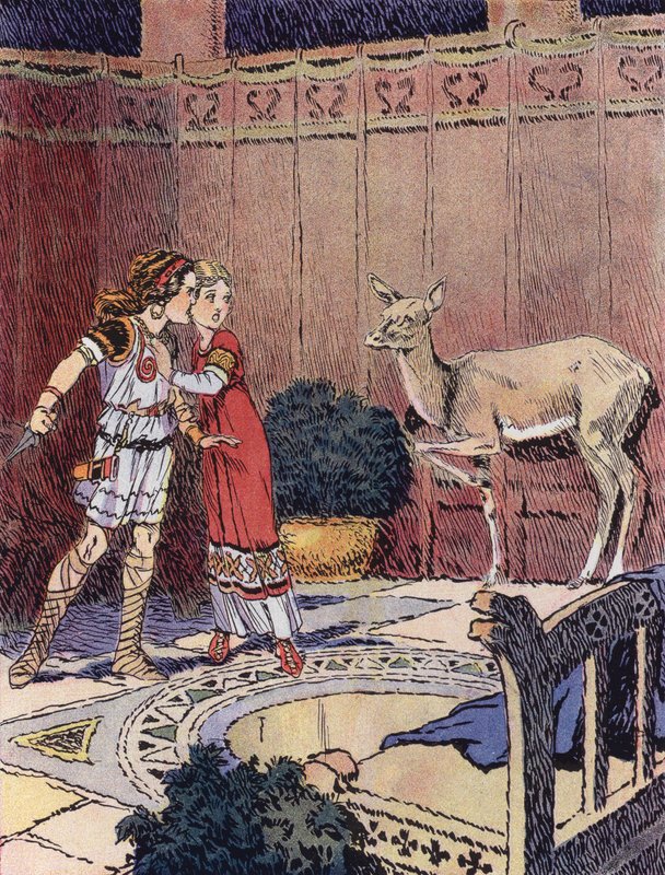 A kis meroving (színes litó) alkotó: Rene Vincent