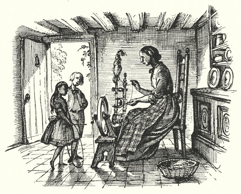 Hans Christian Andersen: A len (litho) alkotó: Rex (after) Whistler