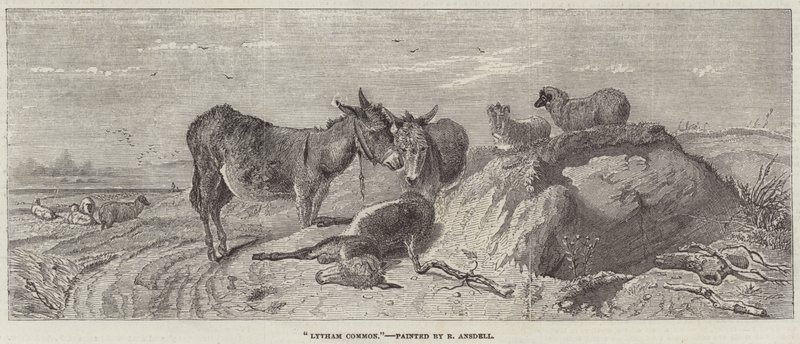 Lytham Common alkotó: Richard Ansdell