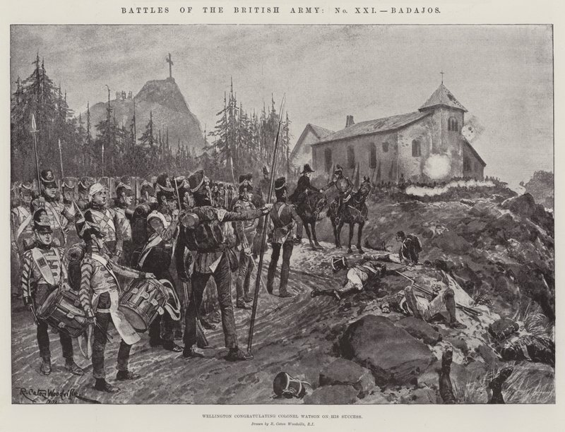 A brit hadsereg csatái, Badajos alkotó: Richard Caton Woodville junior