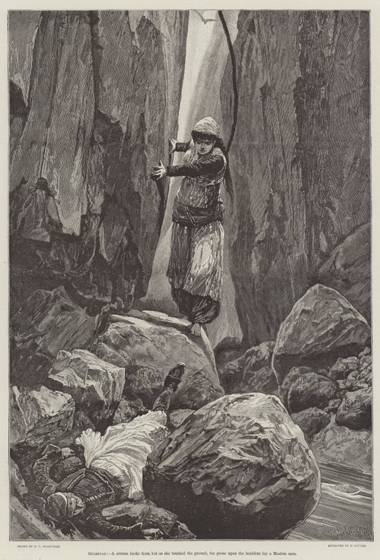 Gulbeyaz, szerző: Athol Mayhew alkotó: Richard Caton Woodville junior