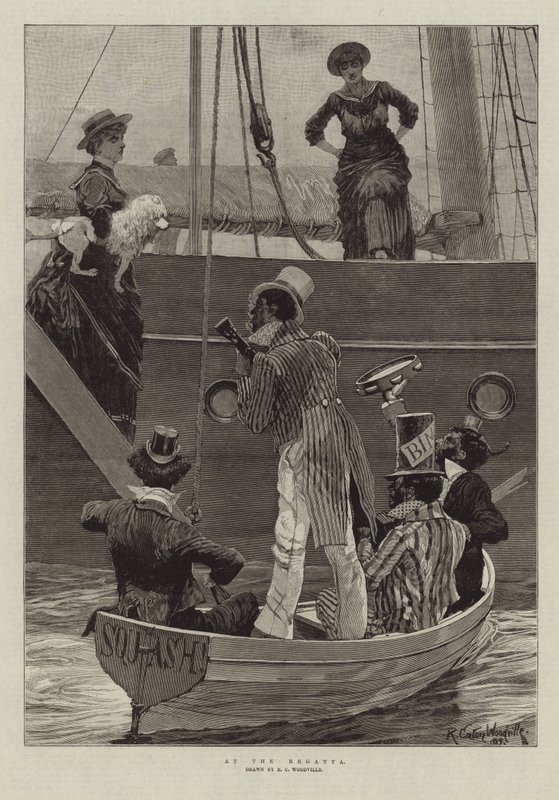 A Regattán alkotó: Richard Caton Woodville junior