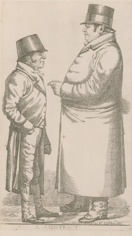 Mr Damington és Mr Tremloe, Egy szerződés alkotó: Richard Dighton