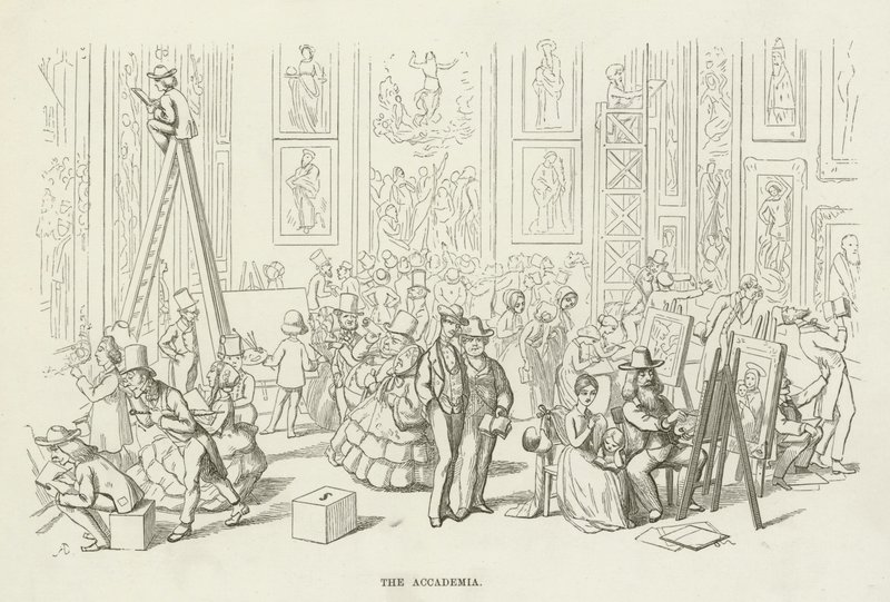Az Accademia alkotó: Richard Doyle