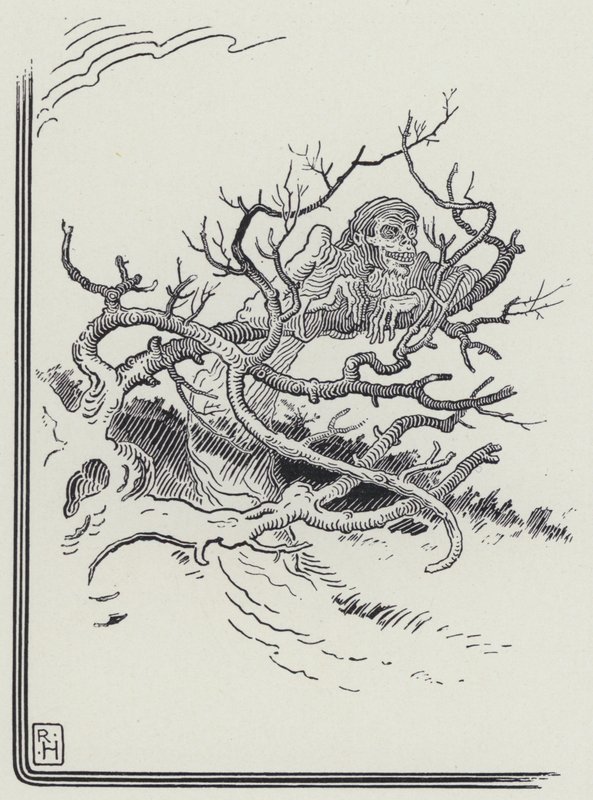Az ember és a halál (metszet) alkotó: Richard Heighway