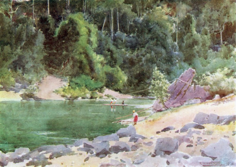 Komp a Nan-tu folyón alkotó: Robert George Talbot Kelly