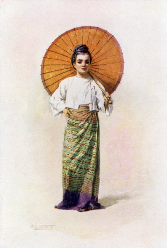 Ma-Hla-Byu (Miss Szép és Szépséges) alkotó: Robert George Talbot Kelly