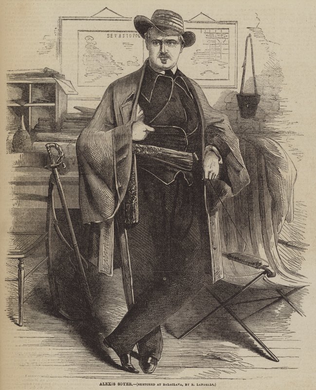 Alexis Soyer alkotó: Robert Thomas Landells
