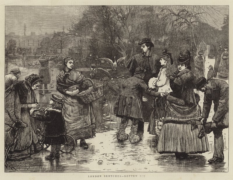 Londoni vázlatok, Rotten Ice alkotó: Robert Walker Macbeth