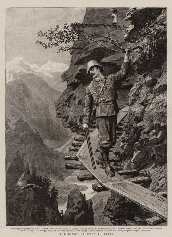 A király országútja Tibetben alkotó: Robert Barnes