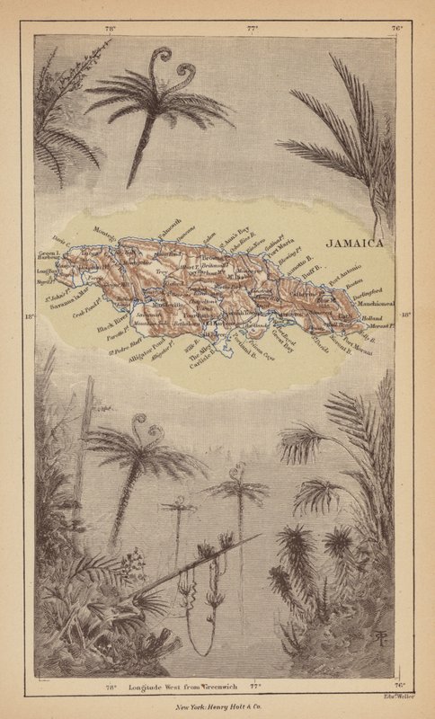 Jamaica (metszet) alkotó: Robert Pritchett
