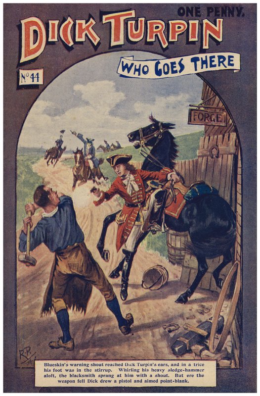 Dick Turpin (színes litó) alkotó: Robert Prowse Jnr