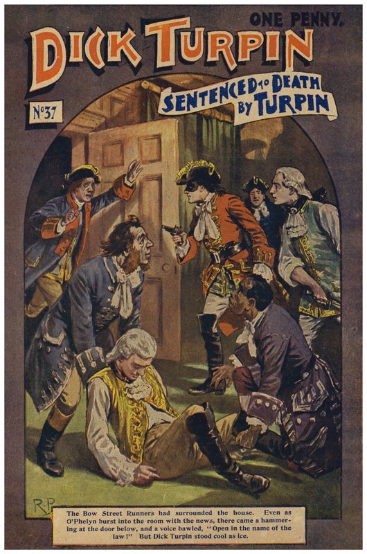 Dick Turpin (színes litó) alkotó: Robert Prowse Jnr