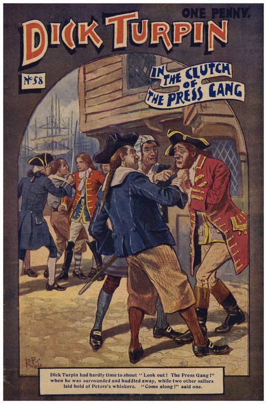Dick Turpin (színes litó) alkotó: Robert Prowse Jnr