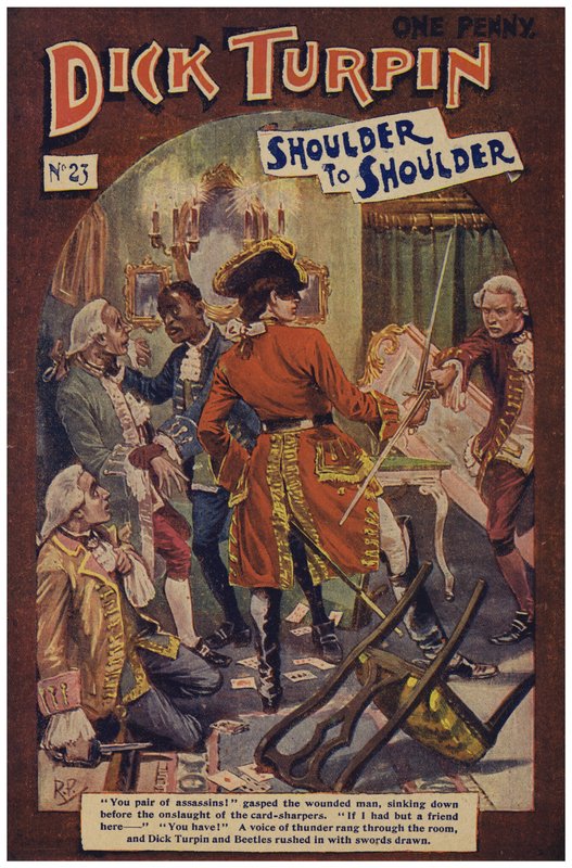 Dick Turpin (színes litó) alkotó: Robert Prowse Jnr