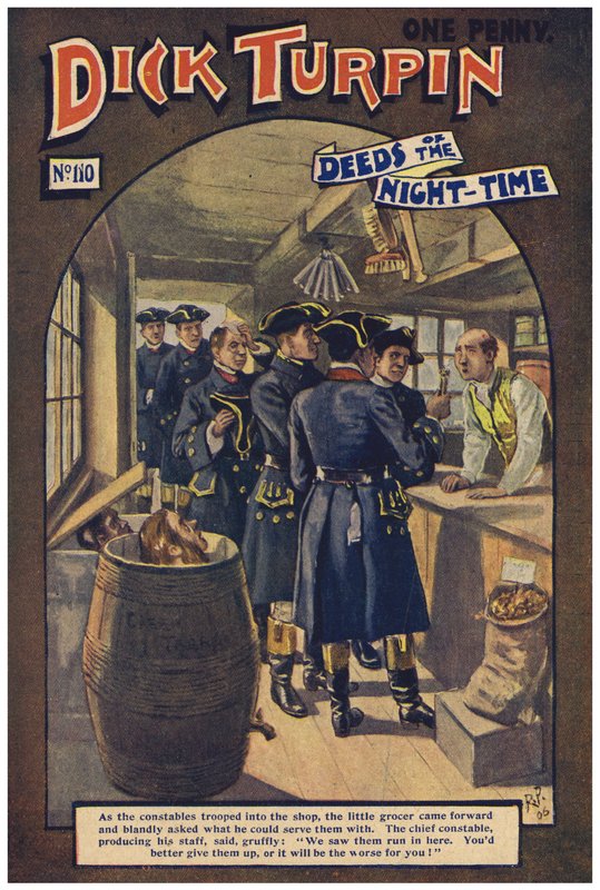 Dick Turpin (színes litó) alkotó: Robert Prowse Jnr