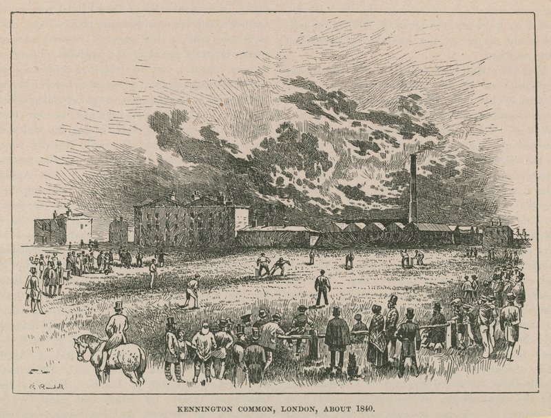 Kennington common, London, 1840 körül alkotó: Robert Randoll