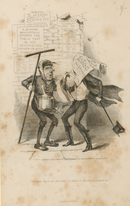 Számlamatrica balesete alkotó: Robert Seymour