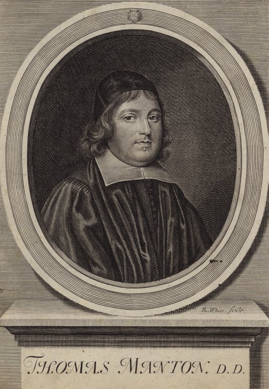 Thomas Manton, angol puritán pap (metszet) alkotó: Robert White