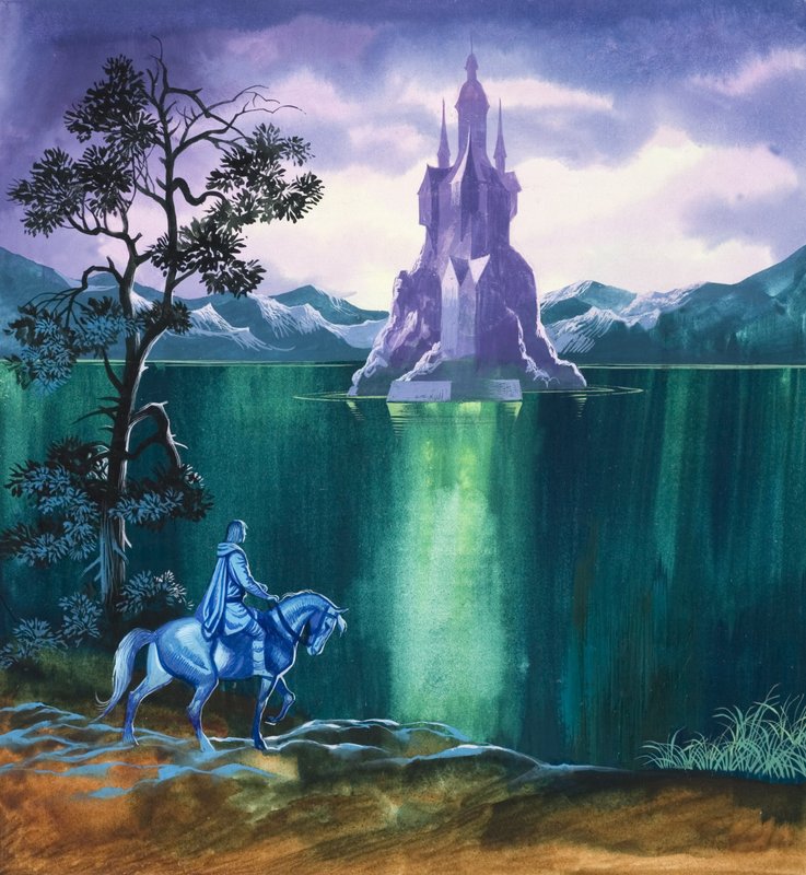 The Magic Apples (gouache, papír) alkotó: Ron Embleton