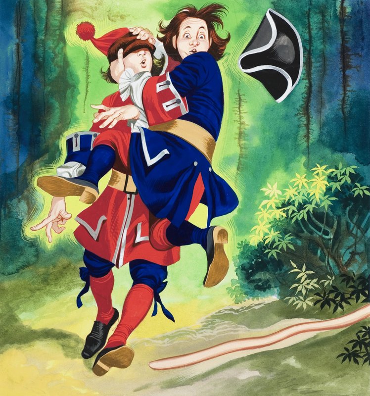 A három katona alkotó: Ron Embleton