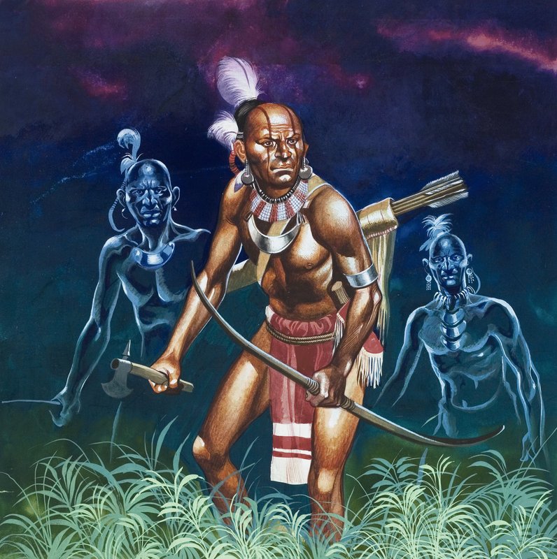 Amikor a vörös ember lovagolt: A Cherokee alkotó: Ron Embleton