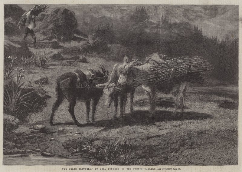 A három testvér alkotó: Rosa Bonheur