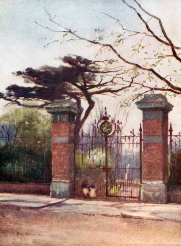 Bejárat a Patikakertbe alkotó: Rose Maynard Barton