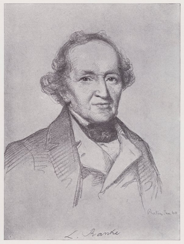 Leopold Von Ranke (litho) alkotó: Rudolf Lehmann
