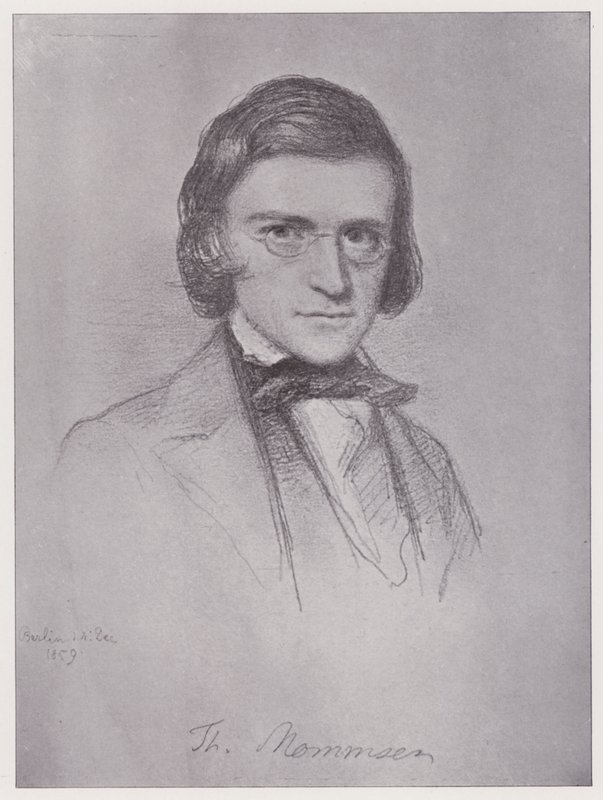 Theodore Mummsen (Litho) alkotó: Rudolf Lehmann