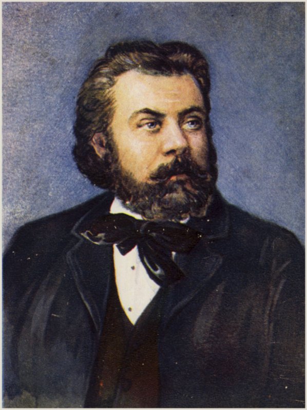 Szerény Muszorgszkij portréja alkotó: Russian School