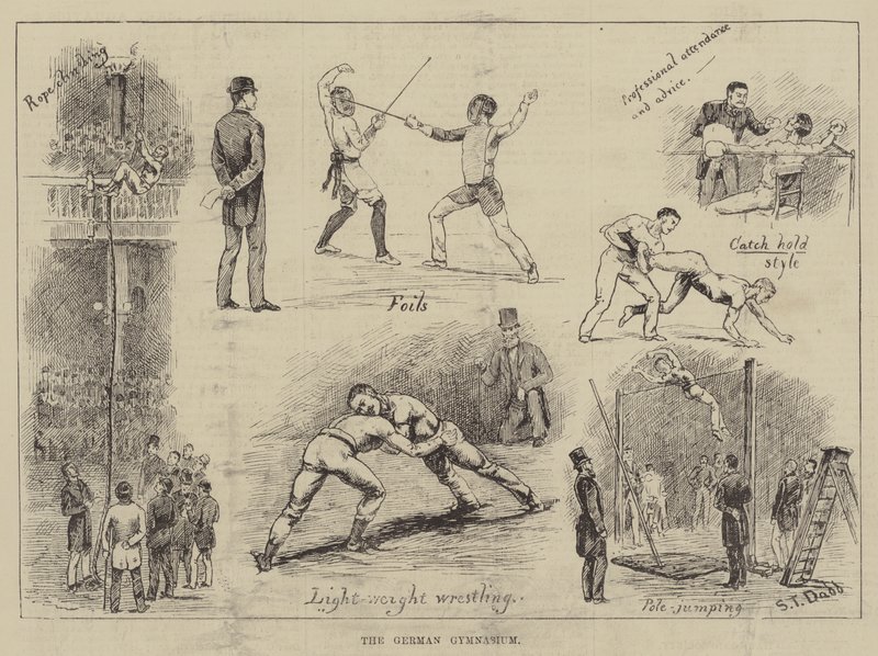 A Német Gimnázium alkotó: S.T. Dadd