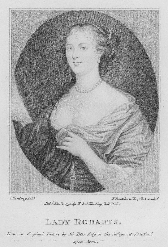 Lady Robarts (metszet) alkotó: S. (after) Harding