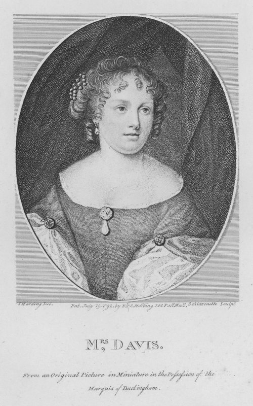 Mrs Davis (metszet) alkotó: S. (after) Harding
