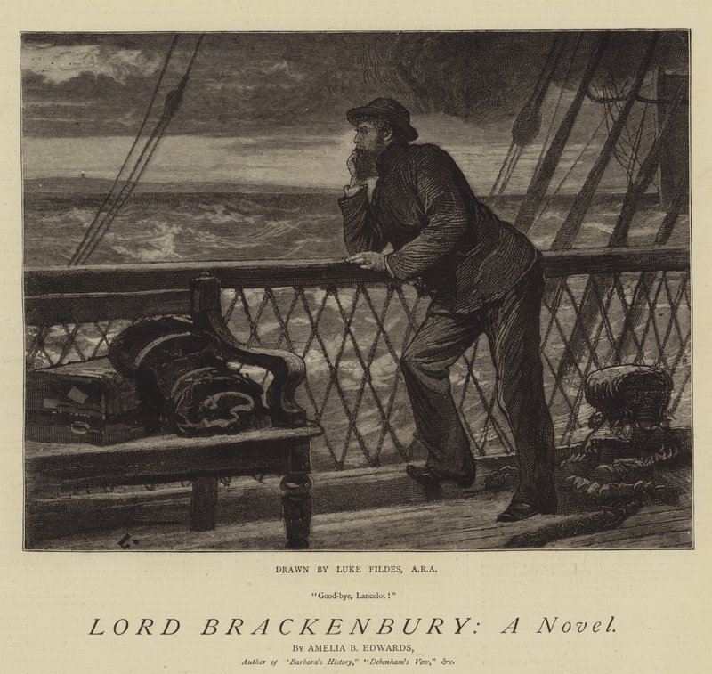 Lord Brackenbury, egy regény alkotó: Samuel Luke Fildes