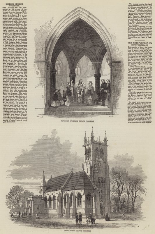 Escrick templom, Yorkshire alkotó: Samuel Read