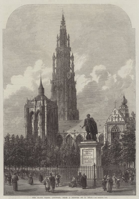 A Place Verte, Antwerpen alkotó: Samuel Read