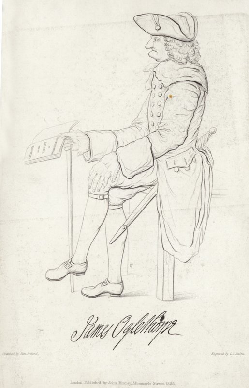 James Oglethorpe portréja alkotó: Samuel Ireland