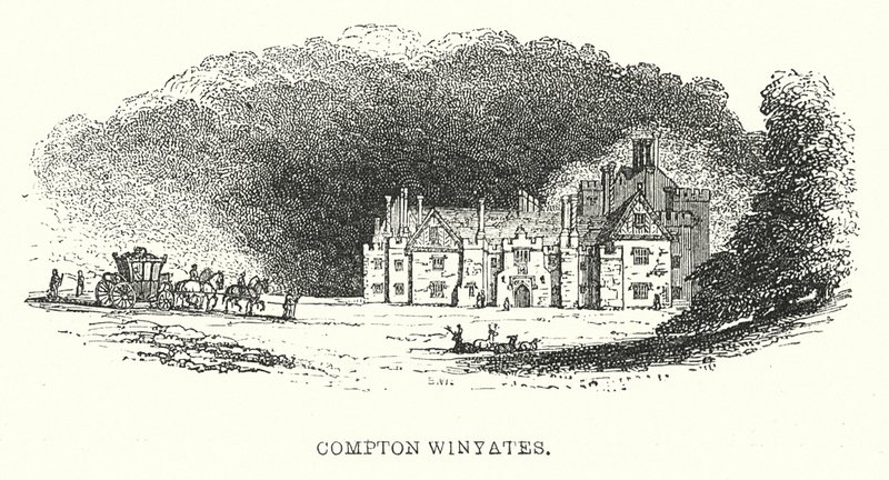 Compton Winyates (metszet) alkotó: Samuel Williams