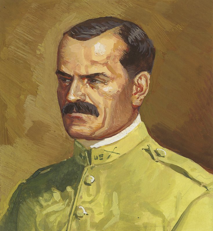 Colonel Gaillard (gouache, papír) alkotó: Severino Baraldi