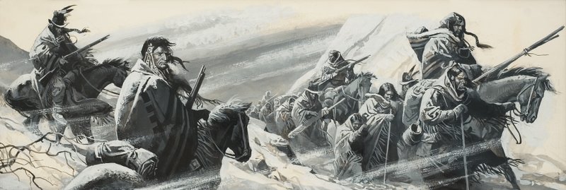 A Nez Perce túra alkotó: Severino Baraldi