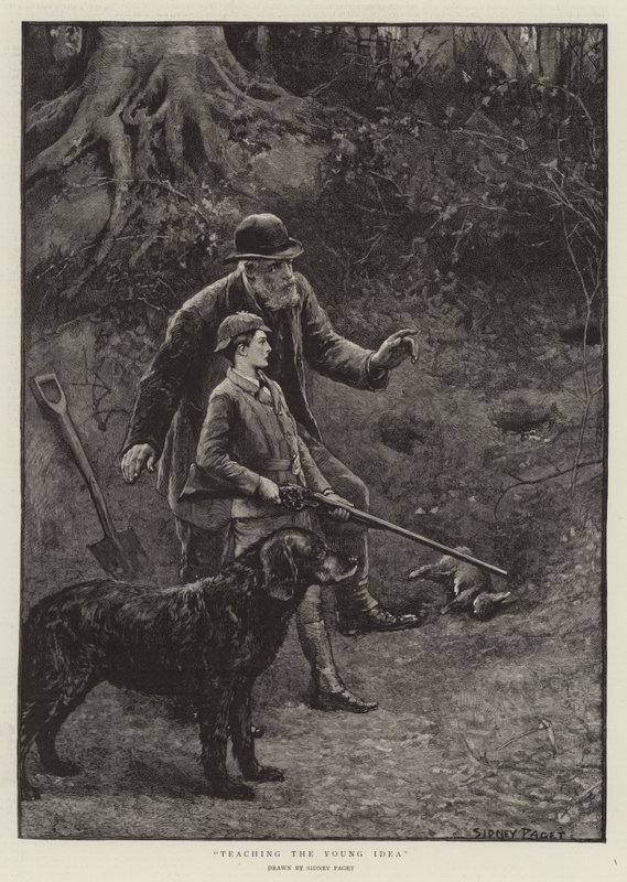 A fiatal ötlet tanítása alkotó: Sidney Paget