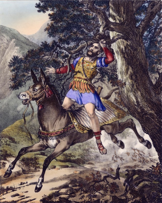 Absolon halála alkotó: Siegfried Detler Bendixen