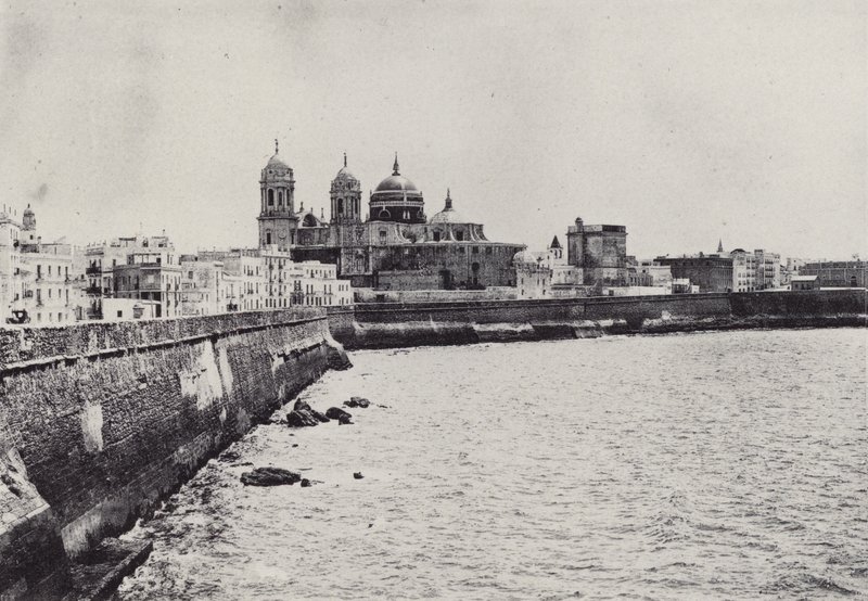 Cádiz: Déli falak (f/w fotó) alkotó: Spanish Photographer