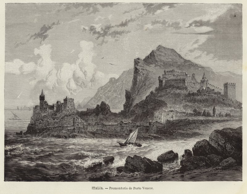 Olaszország - Portovenere hegyfok alkotó: Spanish School